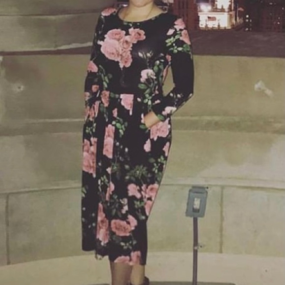 Floral Midi Dress